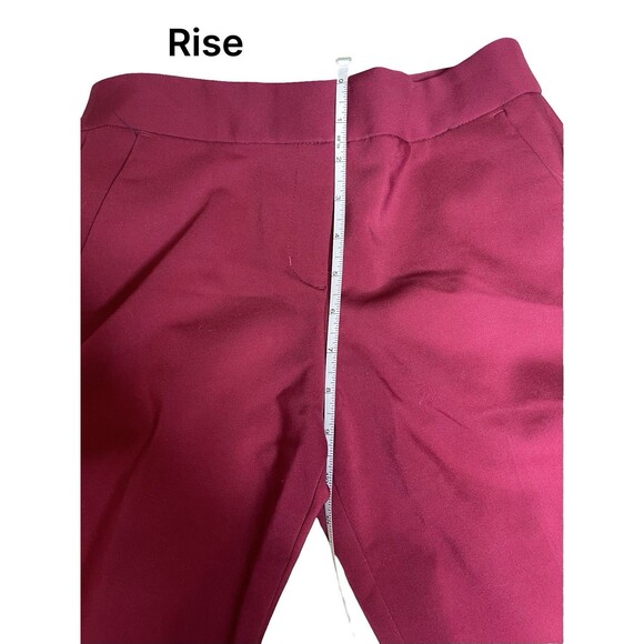 Express Women's Dress Pants Columnist Red Size 00 Professional Office - Picture 8 of 12